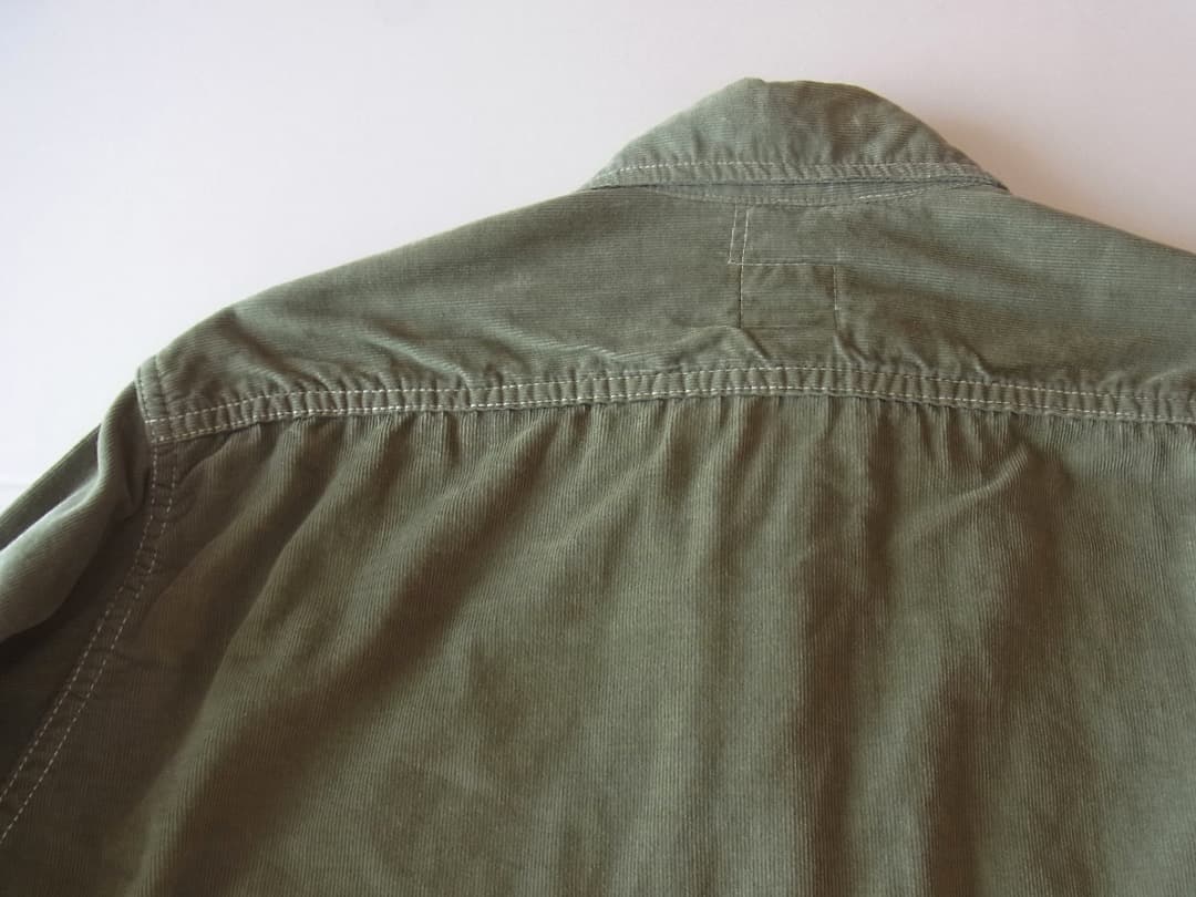 Post Overalls LIGHT3／細畝コーデュロイ・シャツ o’alls