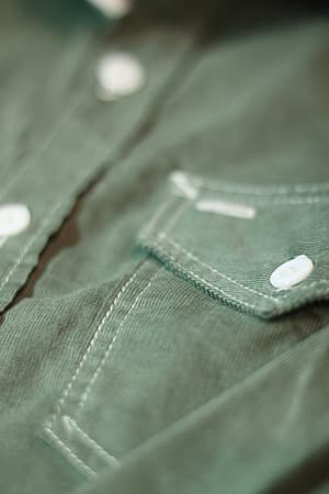 Post Overalls LIGHT3／細畝コーデュロイ・シャツ o’alls