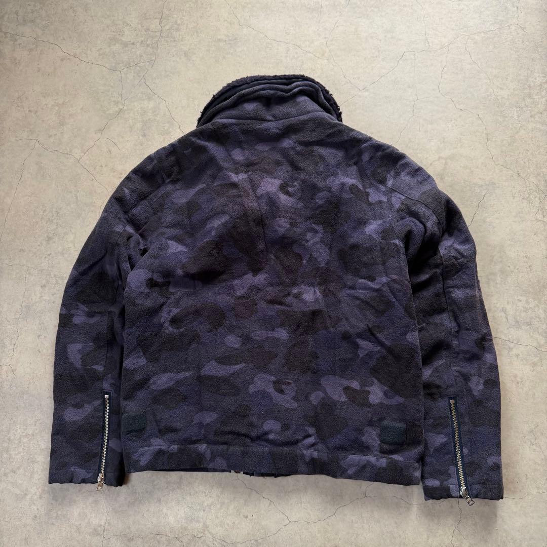 A BATHING APE ブルゾン 短丈 カモフラ柄