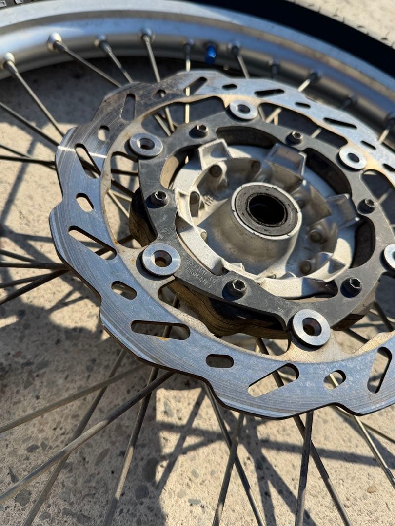 ヤマハWR250R 純正前後ホイール　スプロケット