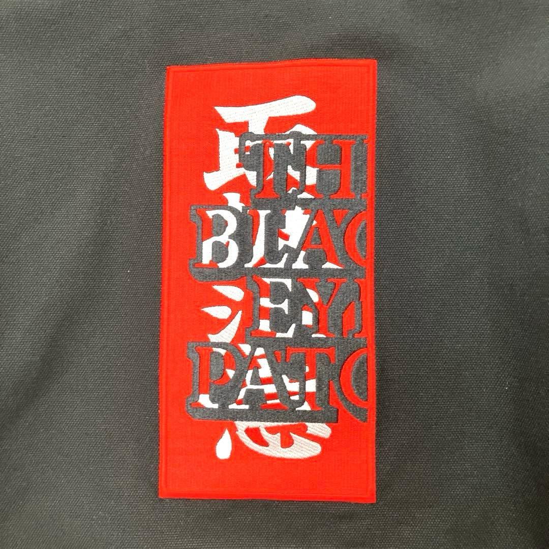ブラックアイパッチ 取扱注意 ロゴ刺繍 キルティング コーデュロイ