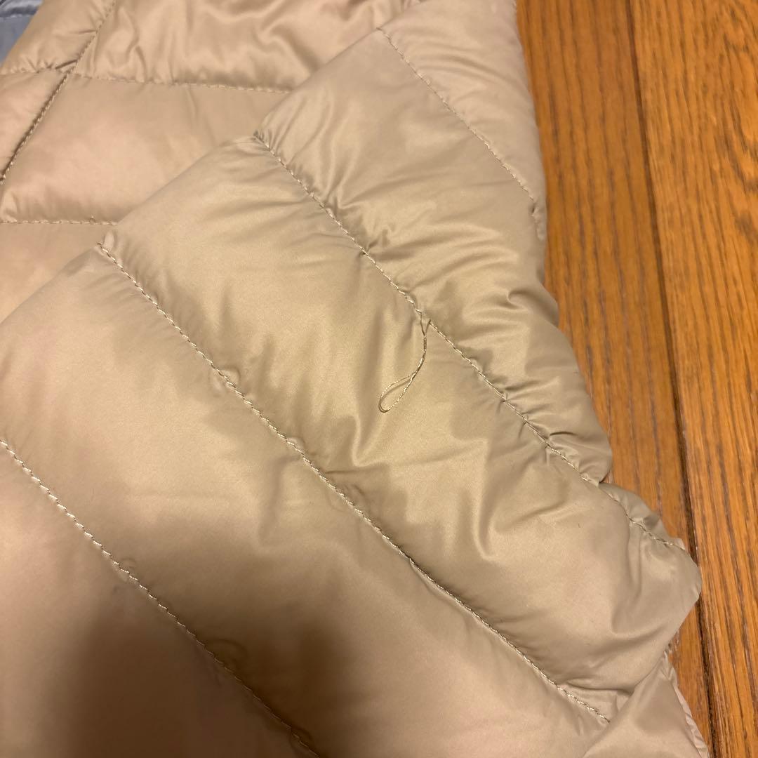 DANTON ダントン インナーダウン ロング ノーカラー　サイズ36