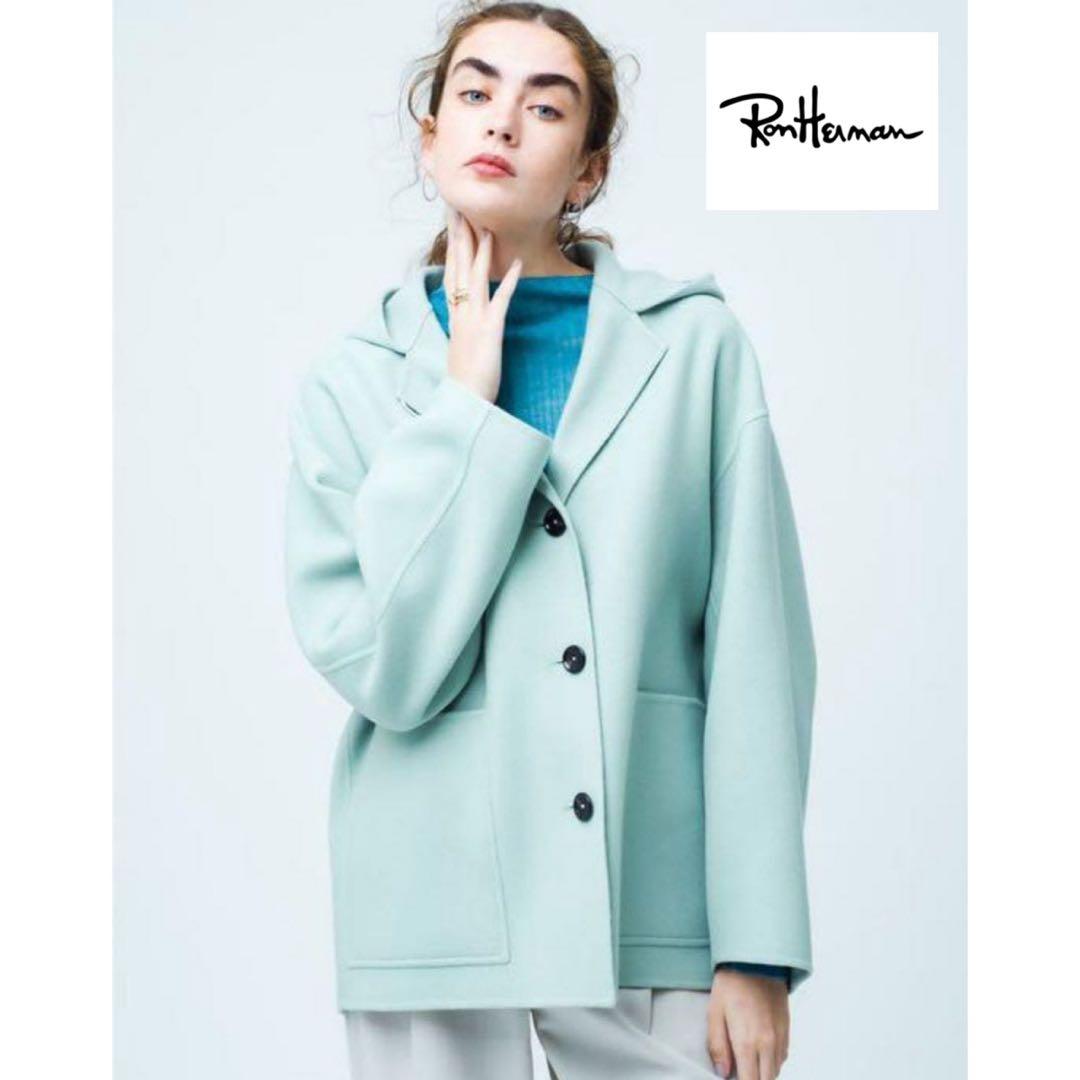 美品✨ロンハーマン フーデット コート ウール ミントカラー♡