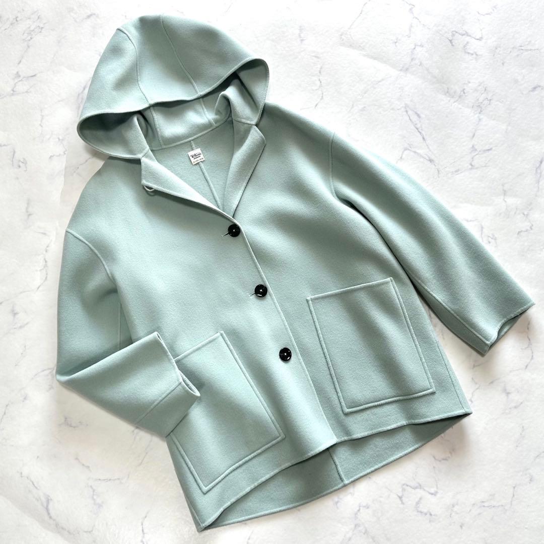 美品✨ロンハーマン フーデット コート ウール ミントカラー♡