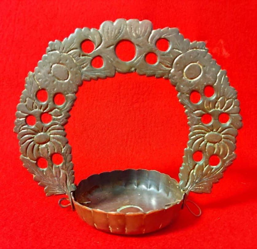 真鍮　吊り下げ式キャンドルホルダー