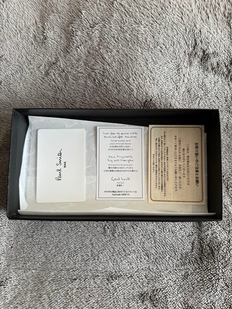 ほぼ新品 Paul Smith bag ポールスミス レザー 財布 長財布