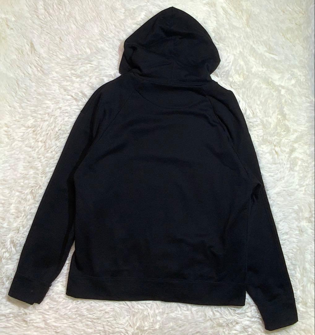 美品　メゾンスペシャル　ハーフジップパーカー　フーディ　46　M　黒