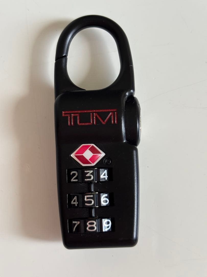 【未使用 2個セット】TUMI TSAロック ブラック