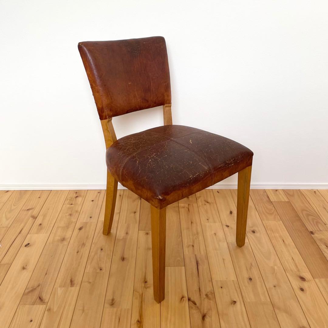 TRUCK FURNITURE ｜SR CHAIR ｜BROWN 牛革