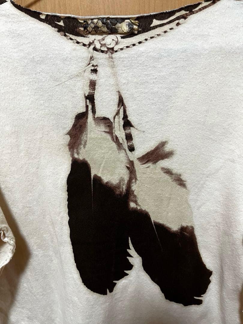 新品 ifsixwasnine 初期 騙し絵カットソー lgbkmrii14th