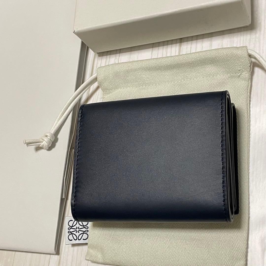othello20jp☆LOEWEトライフォールドウォレットダークネイビー