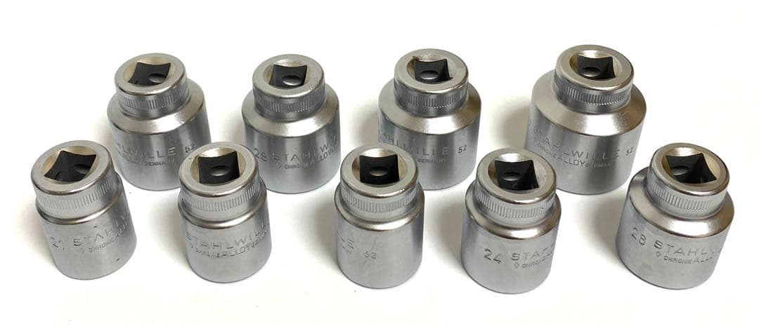 美品 STAHLWILLE ソケットレンチセット 52/22/6KN