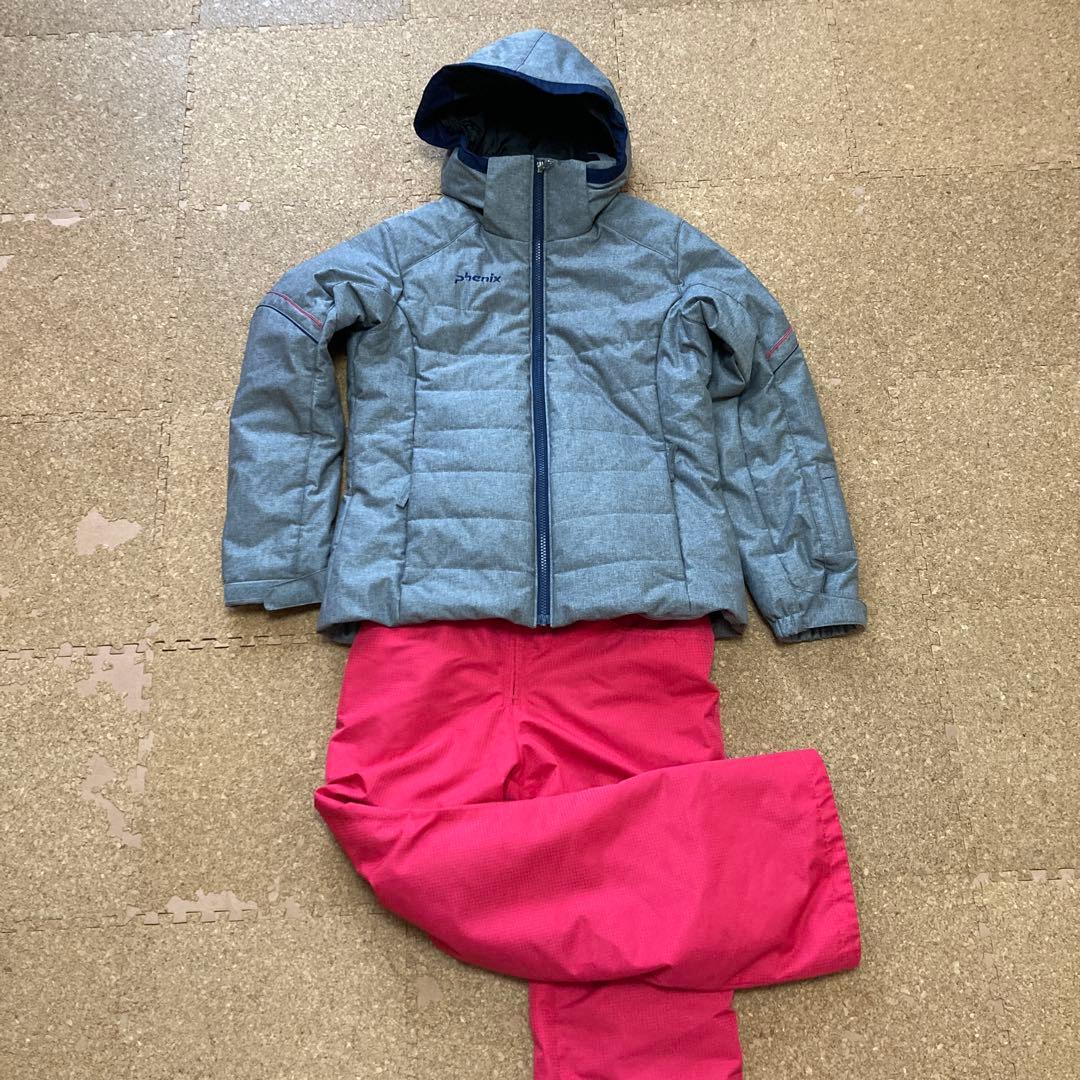 【美品】フェニックス phenix スキーウェア 上下 セット 子供 150