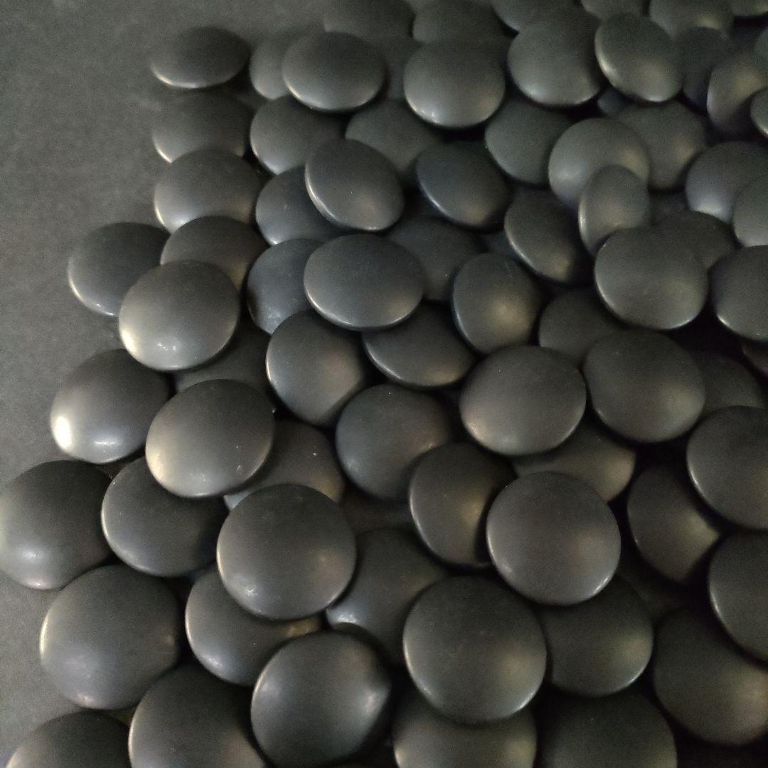 B12-5/日向特産天然本蛤碁石/28号/那智黒石碁石/雪印/180/181