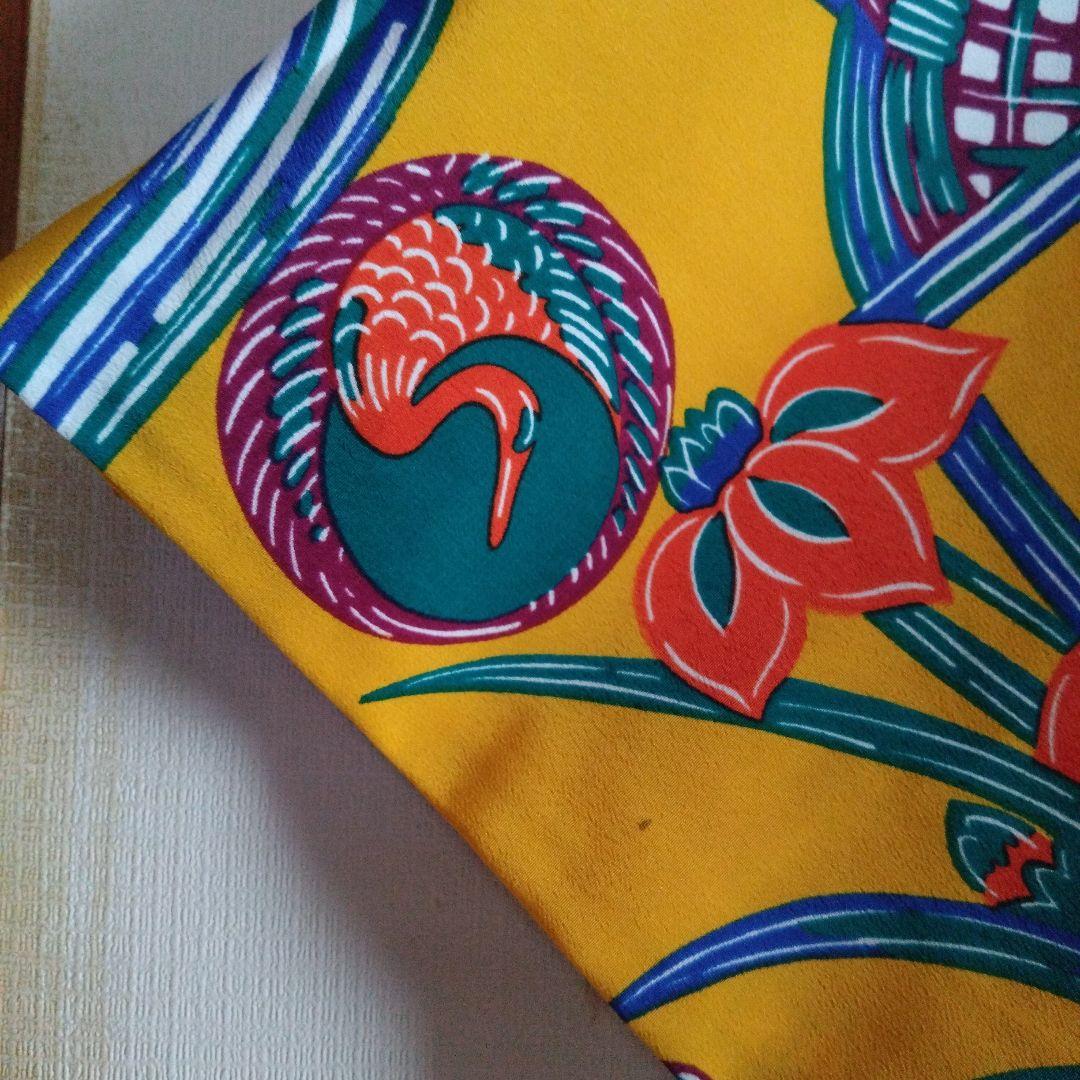 **sa-さん**①紅型模様　着物（裏地なし）　琉球舞踊　沖縄　民謡