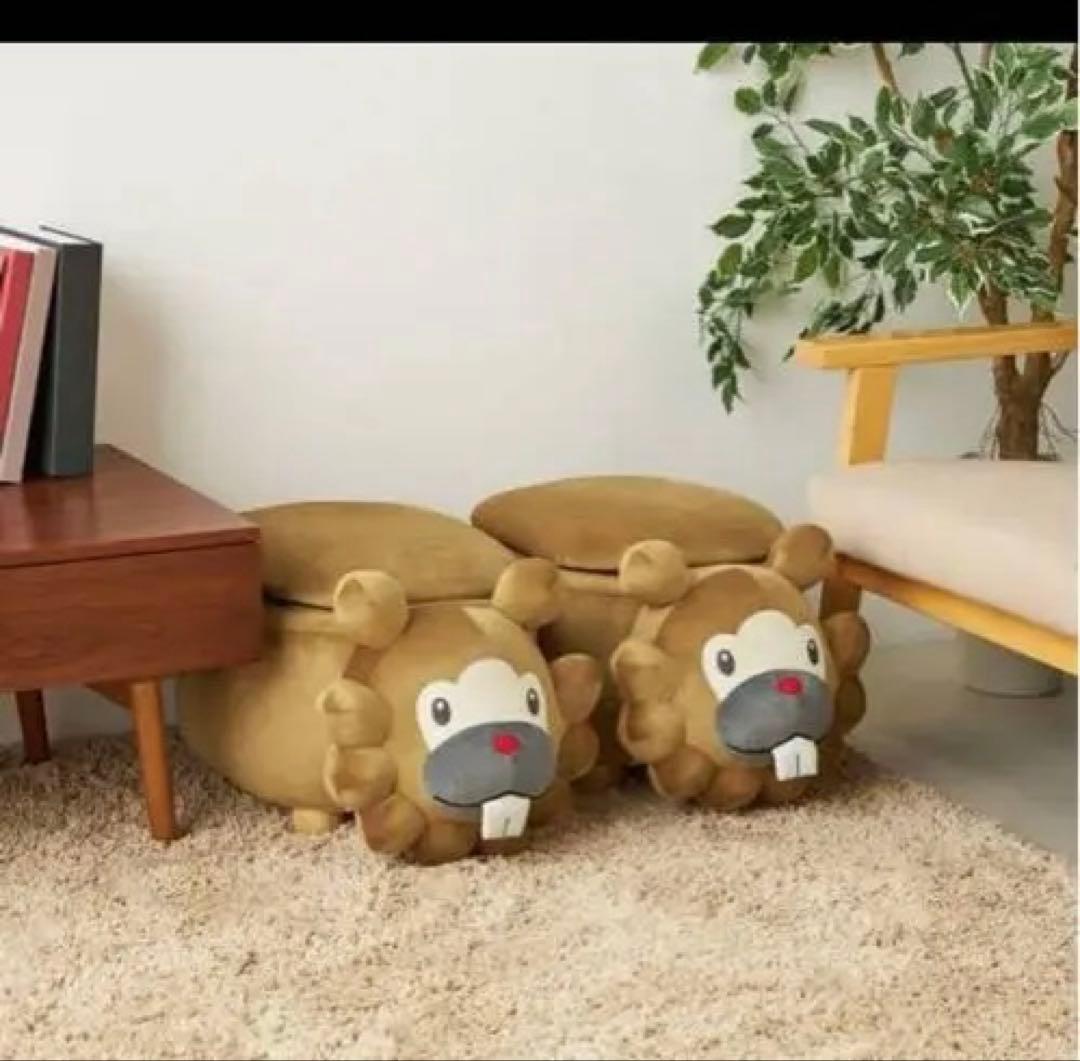 ポケモンスツール　ビッパ（オスのすがた）