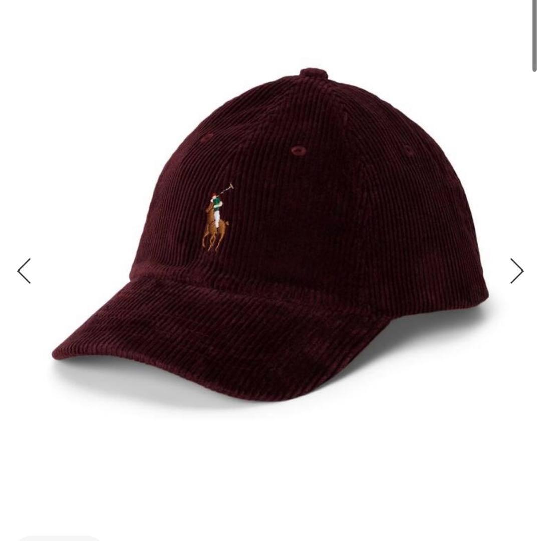 ジャーナルスタンダード　ラルフローレン コーデュロイ キャップ
