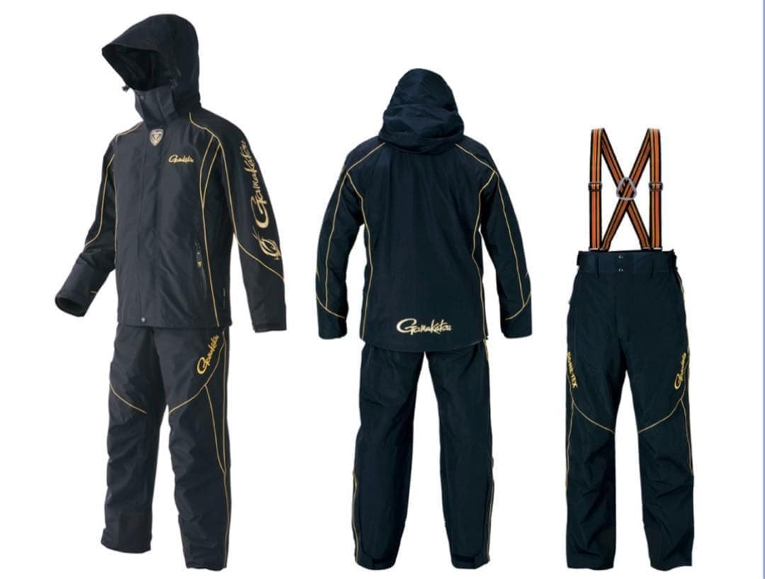がまかつ ゴアテックス レインスーツ GM-3412 ブラック L
