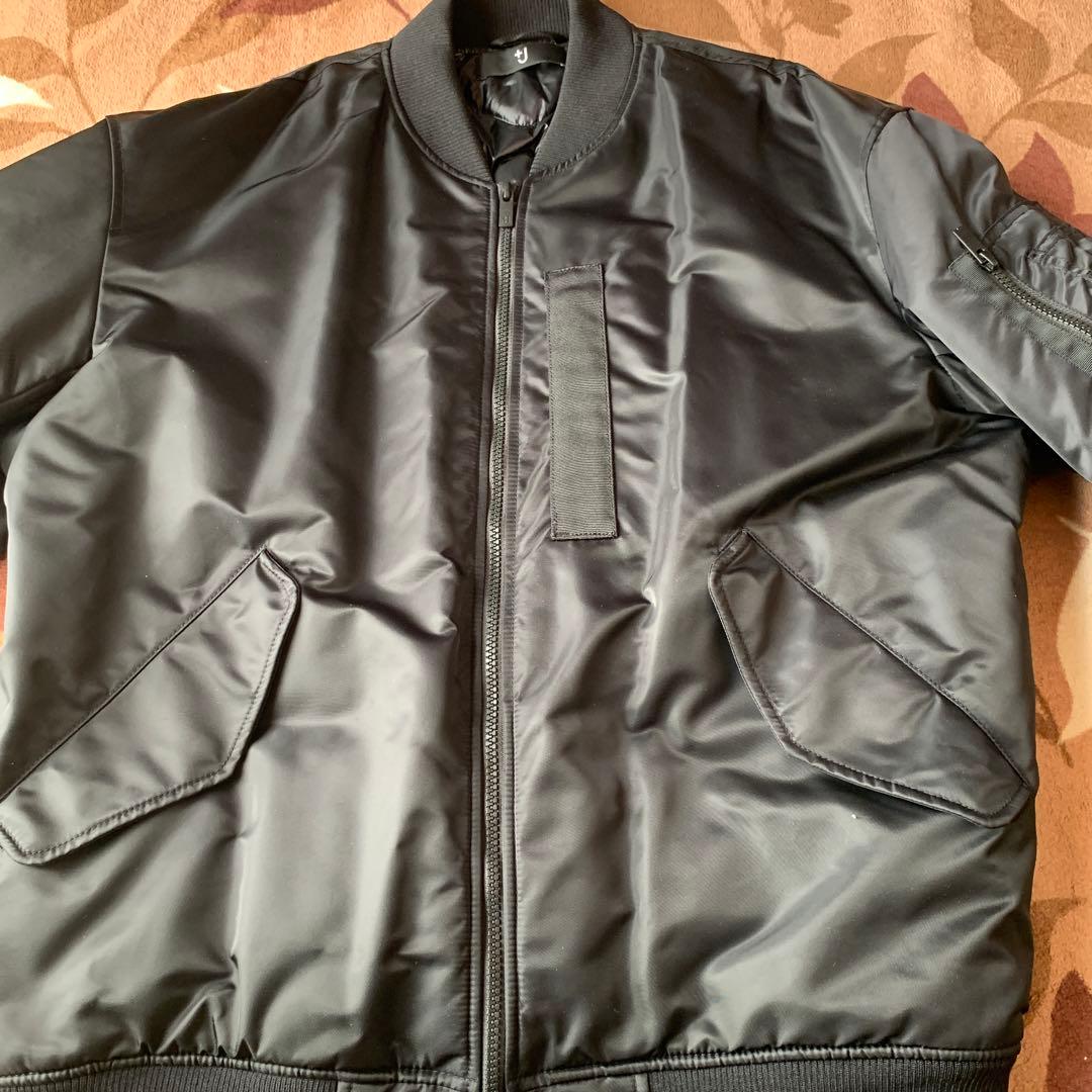 ユニクロ ジルサンダー ブラック MA-1 フライトジャケット