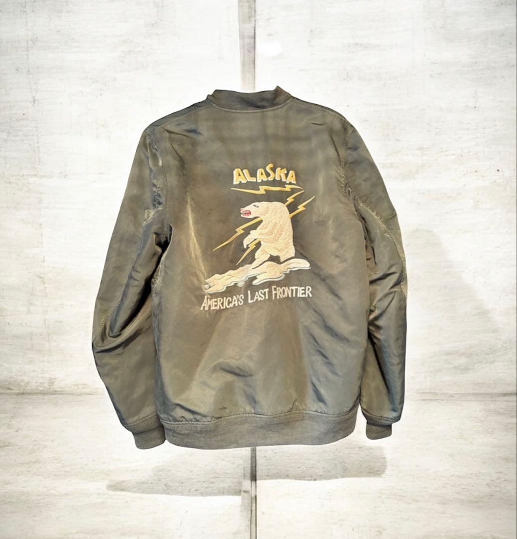希少 REMI RELIEF ALASKA ボマージャケット