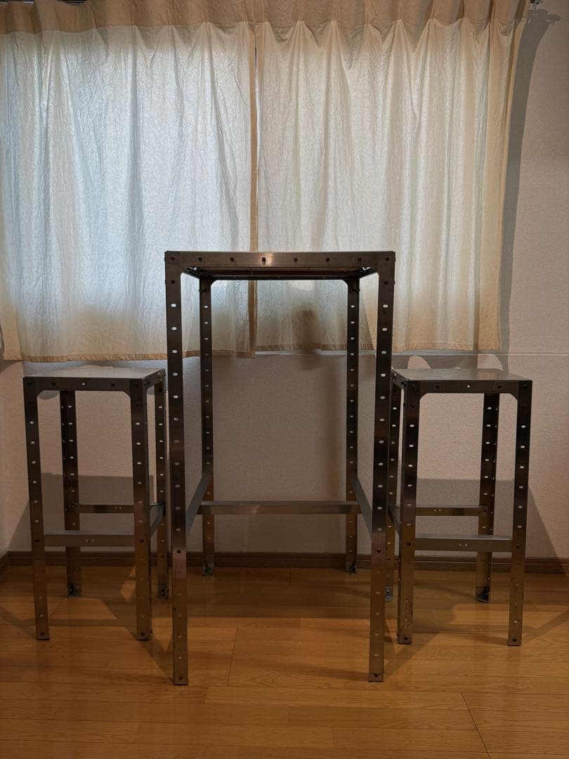 MILLS カフェテーブルセット｜アイアン家具