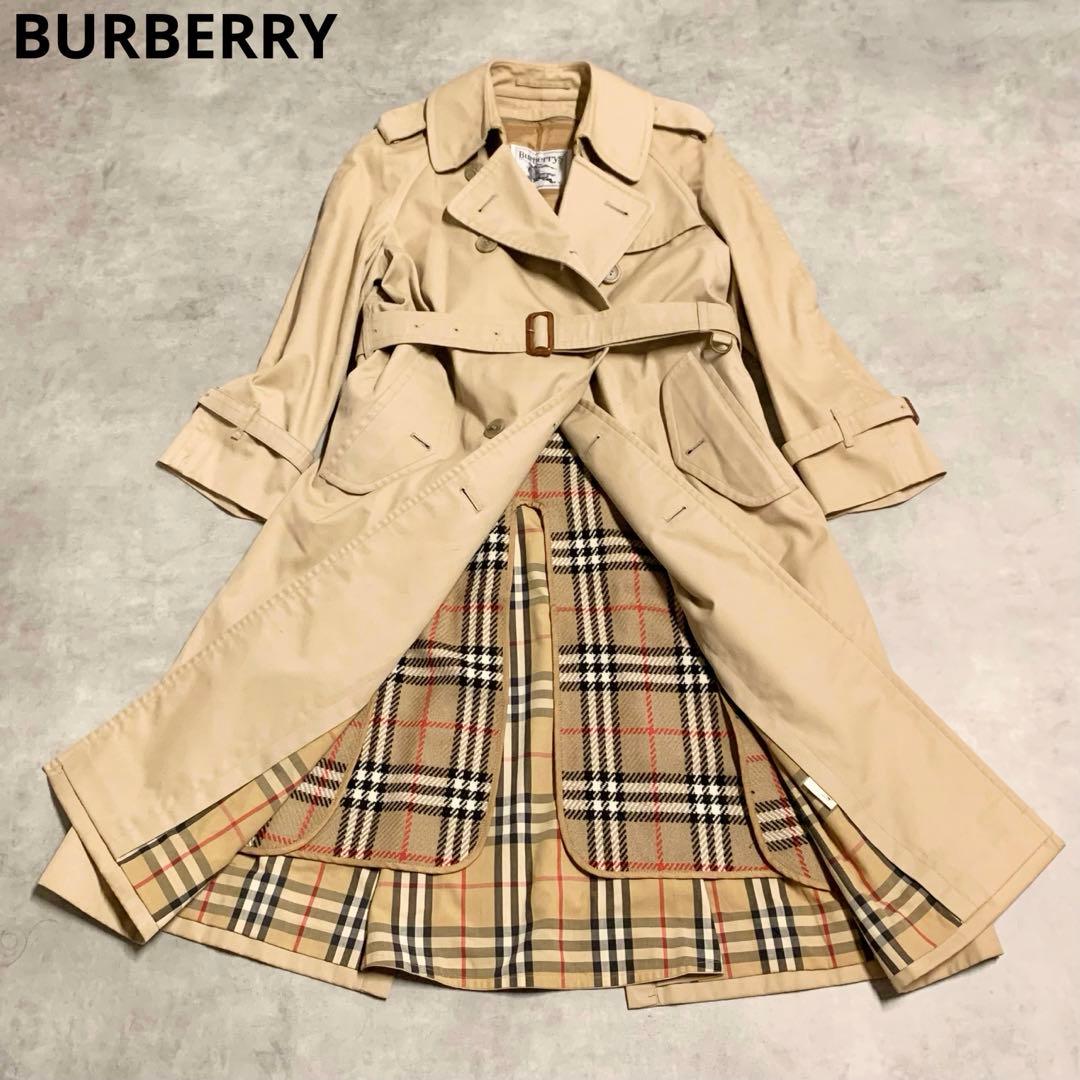 BURBERRY バーバリー トレンチコート　ノバチェック　ライナー付き