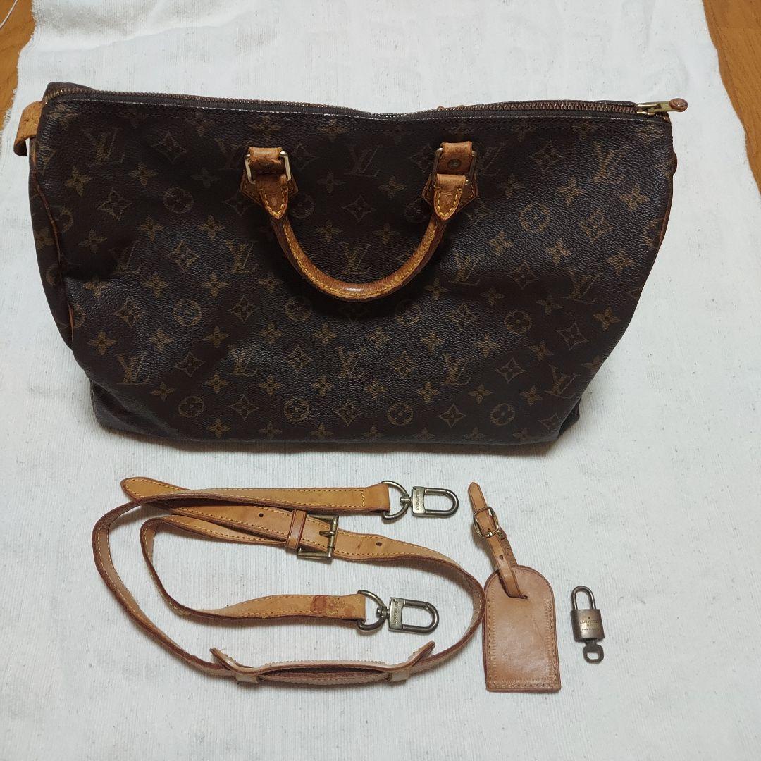 Louis Vuitton ボストンバッグ ブラウン40×20×24