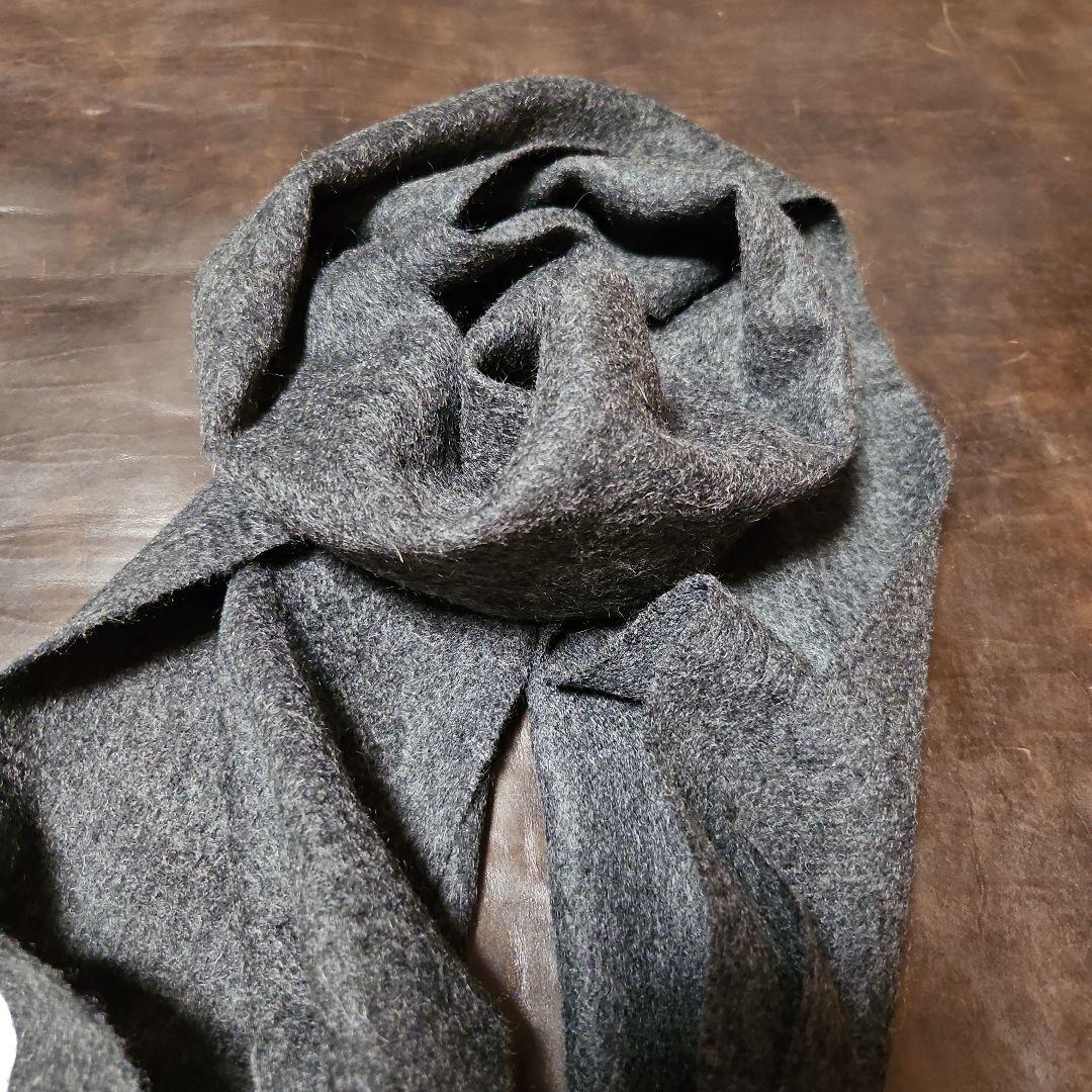 ホワイトカシミヤマフラー