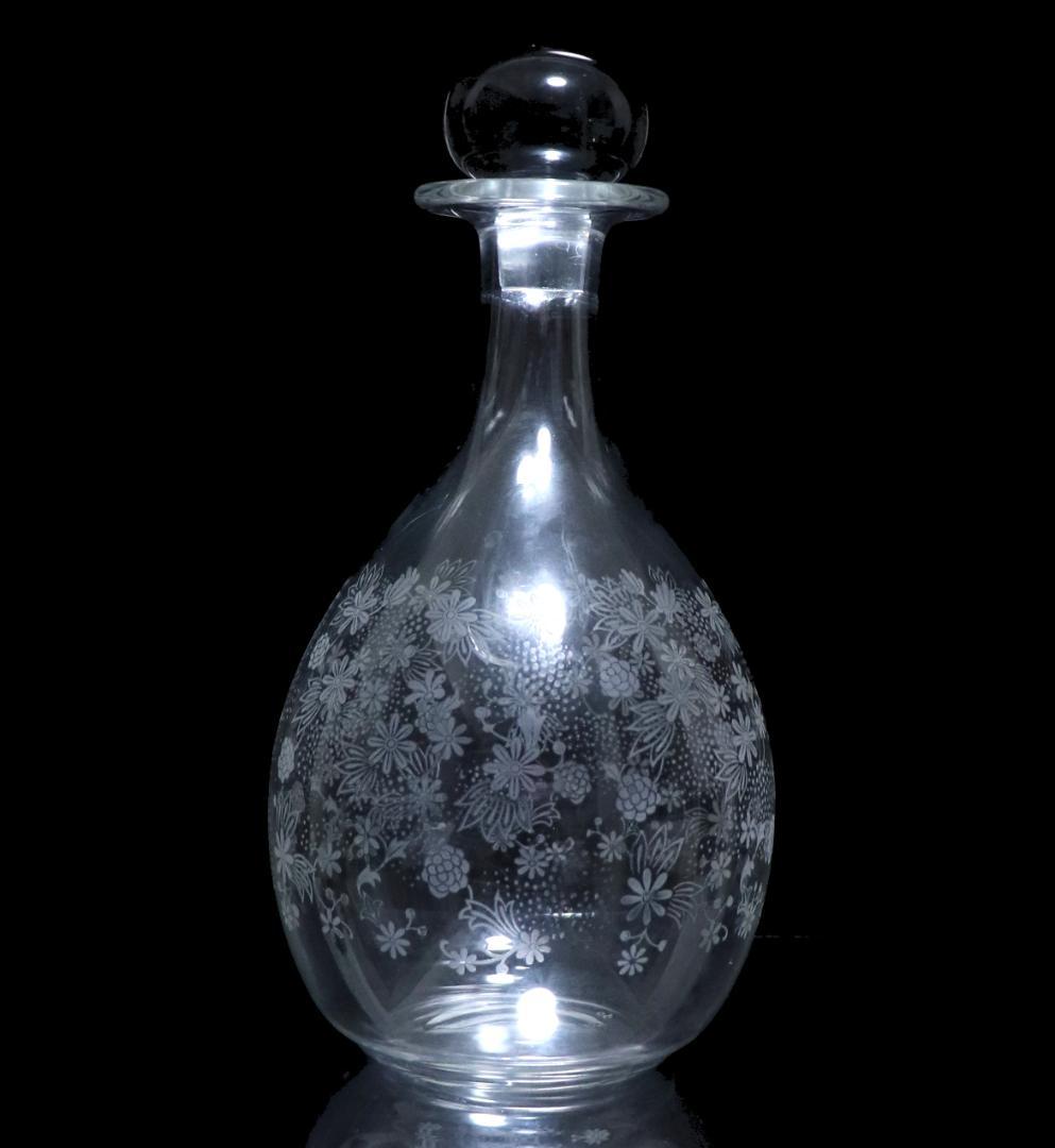 オールド・バカラ ジョルジュ・シュヴァリエ作 大型 デカンタエリザベート