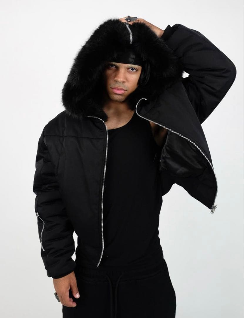 no mass prod N2B sizeMファージャケットブラックopium