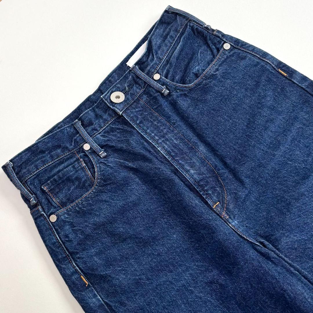 美品✨アッパーハイツ　THE NIECE デッド風 デニム　濃紺 23 ニース