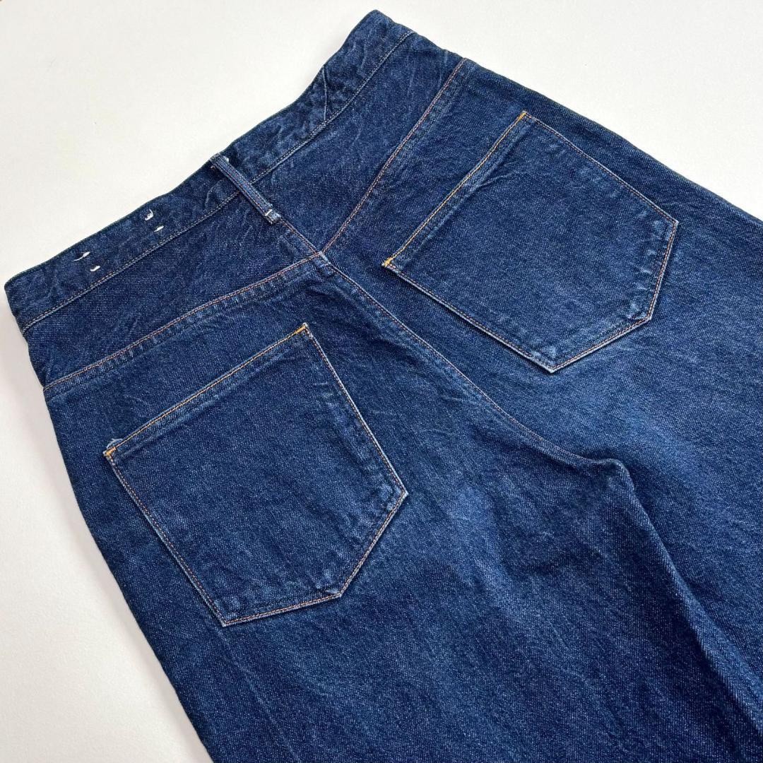 美品✨アッパーハイツ　THE NIECE デッド風 デニム　濃紺 23 ニース