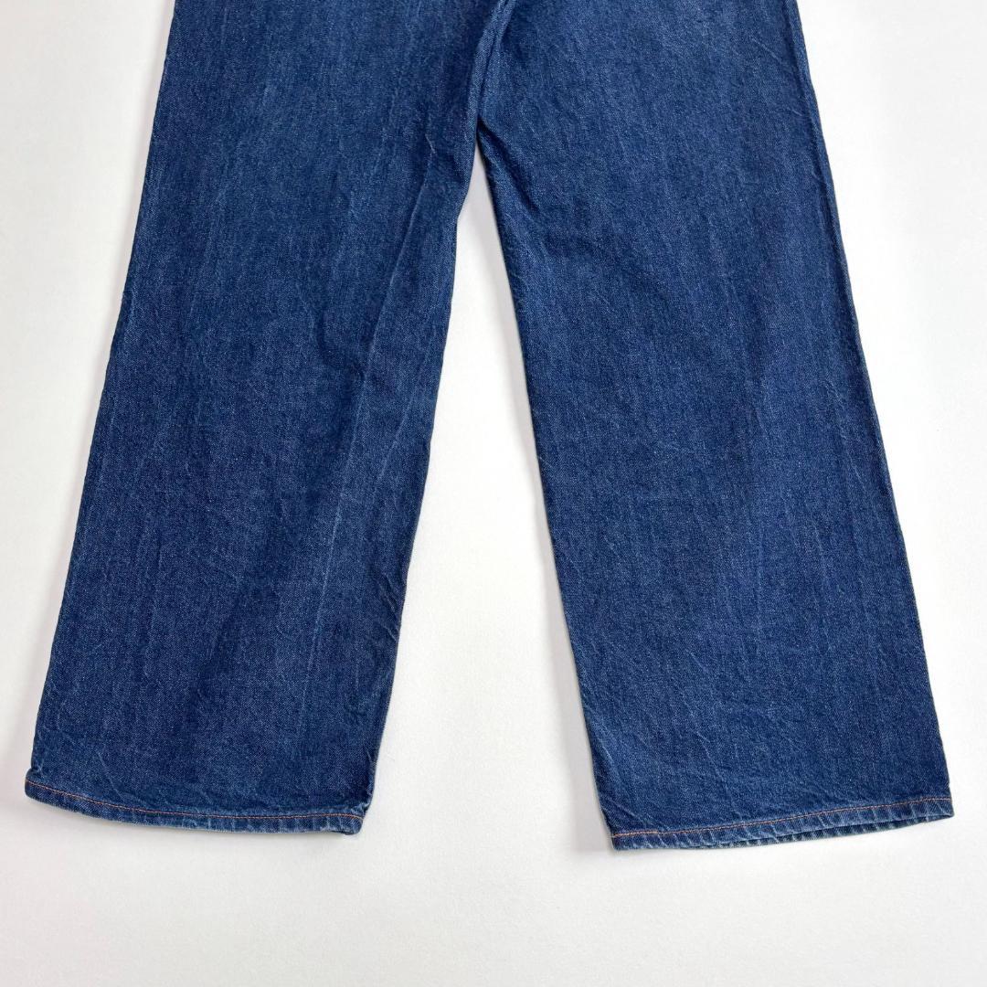 美品✨アッパーハイツ　THE NIECE デッド風 デニム　濃紺 23 ニース