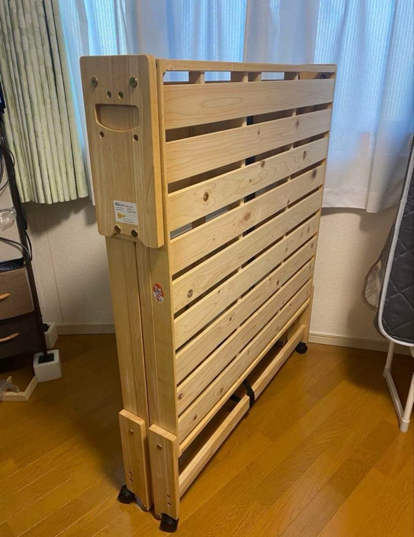 【みーちゃん】折りたたみベッド