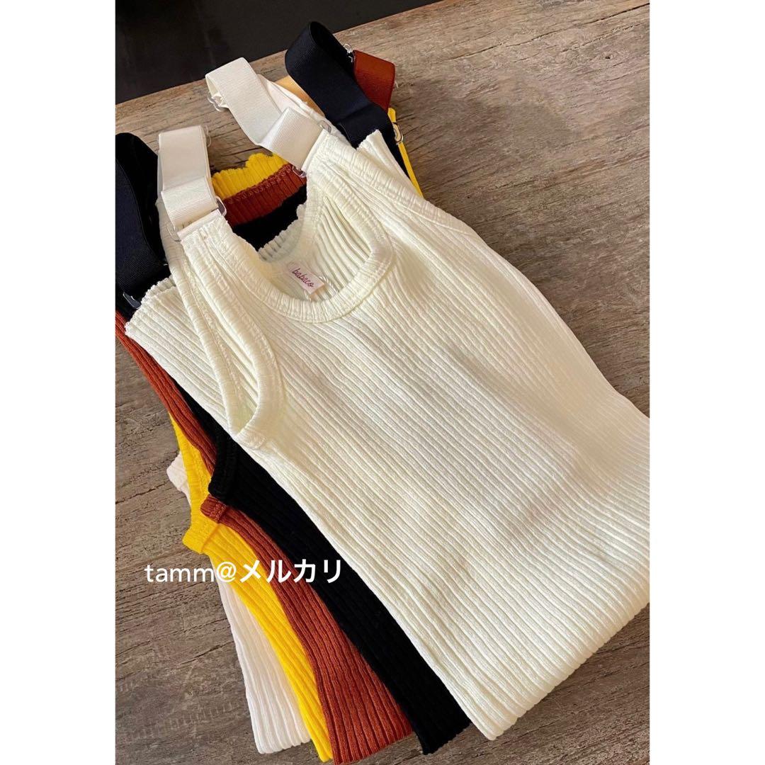 新品【babaco/ババコ】タンクトップ ブラック roku baserange