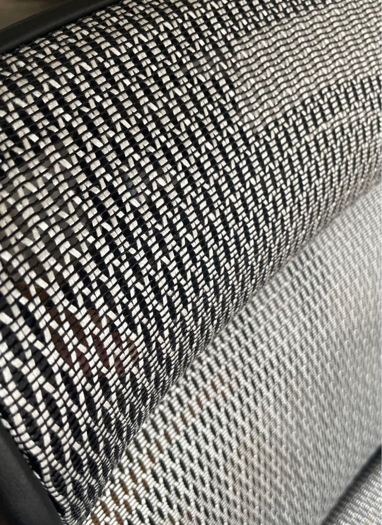 美品 エルゴヒューマン Ergohuman 座面メッシュ ヘッドレスト付き