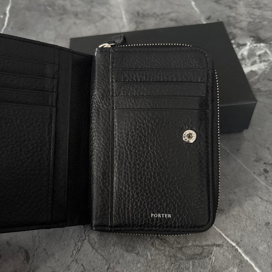 l*m様 PORTER SPLENDOR ブラック ケース 美品財布