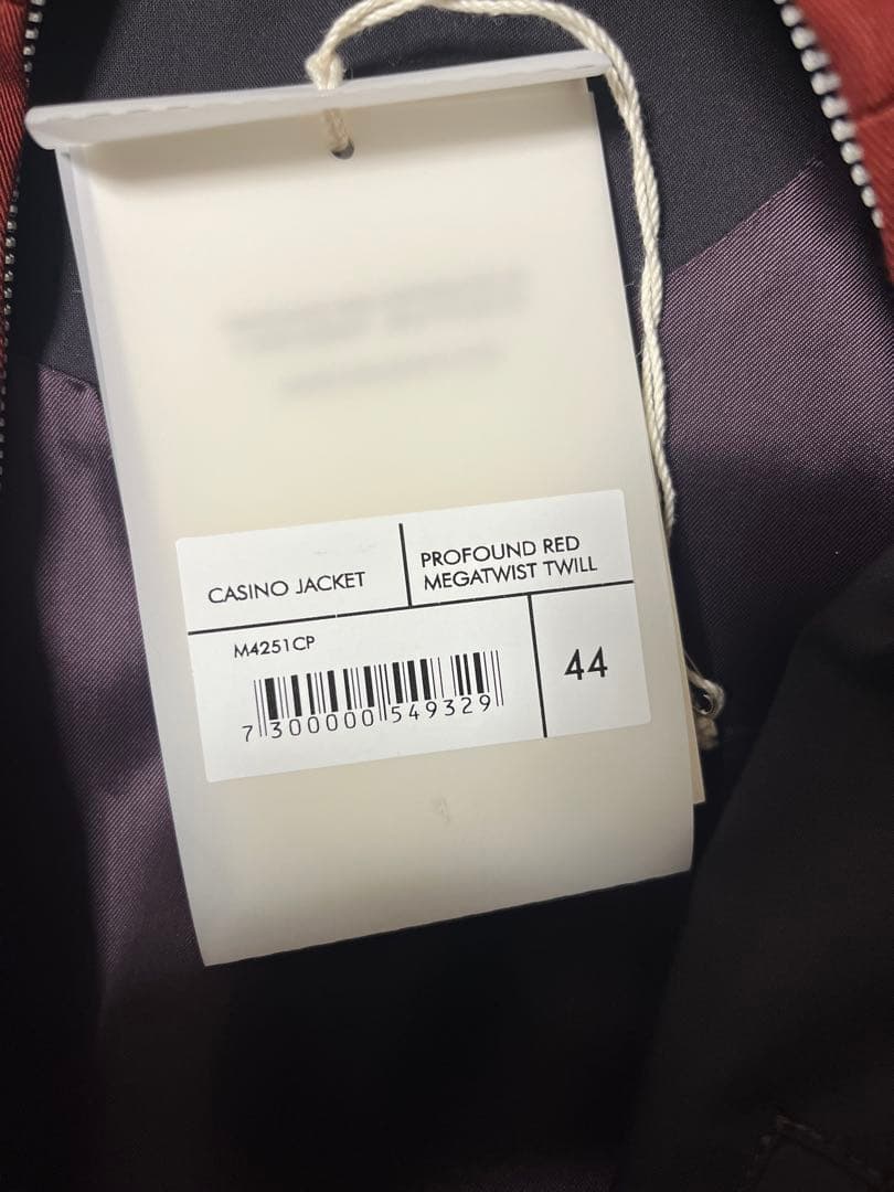 希少サイズ44 OUR LEGACY CASINO JACKET