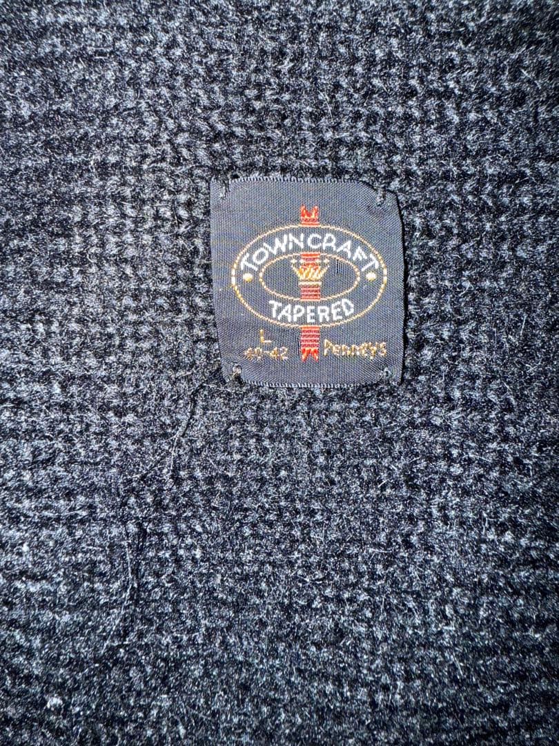 Towncraft ブラック モヘアカーディガン