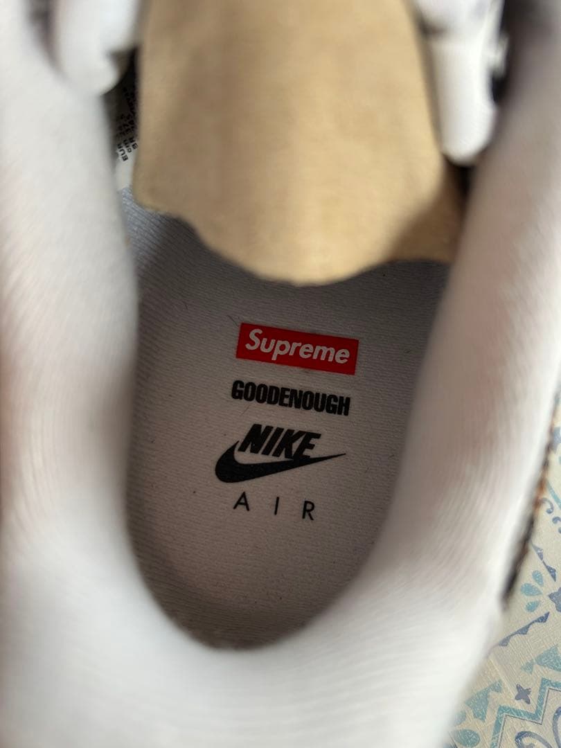 靴 GOODENOUGH Supreme NIKE air force 1 26.5