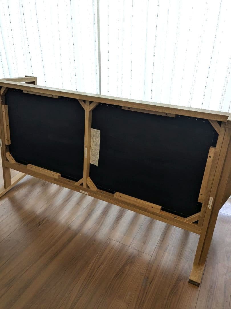 無印良品　ソファ本体２．５シータ　木製フレームフェザーポケットコイル