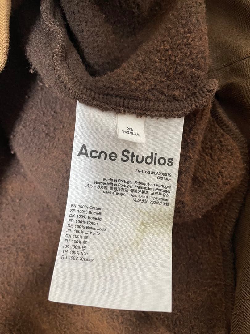 Acne Studios ブラウンパーカー