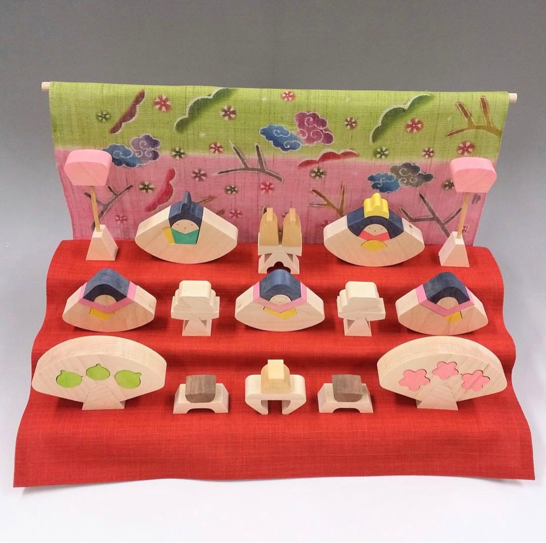 小黒三郎　円びな三段飾り・特製垂幕　遊プラン