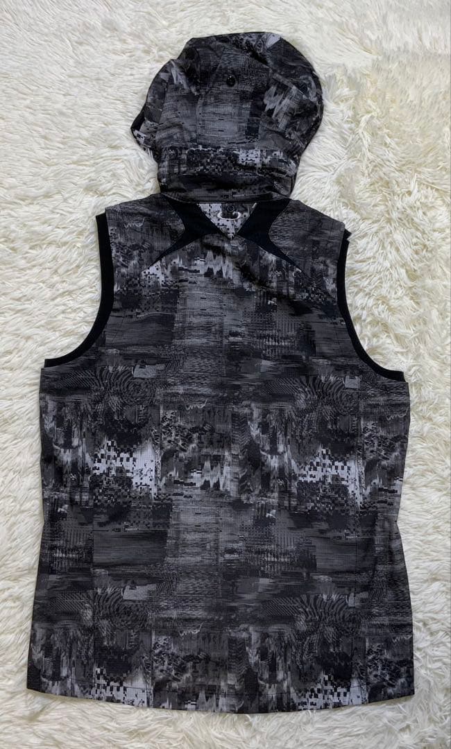 OAKLEY オークリー 412026JP フード付 ジップベスト M スカル柄