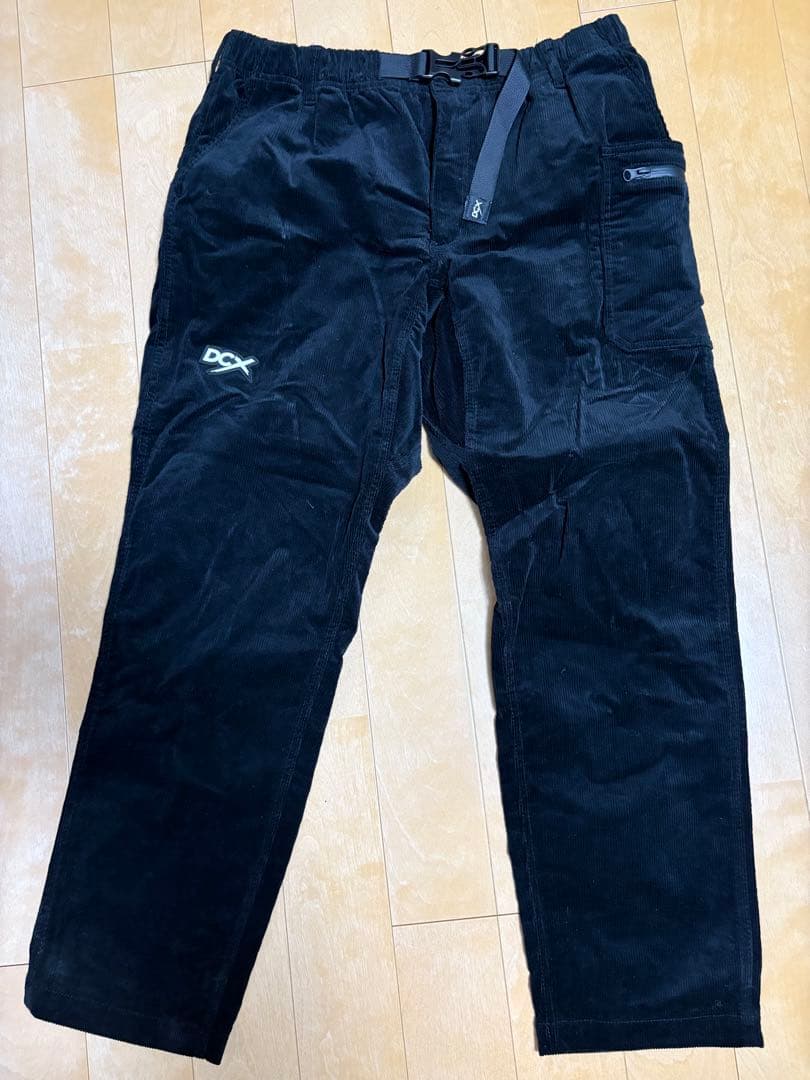 DRT DCX コーデュロイパンツ　ブラック