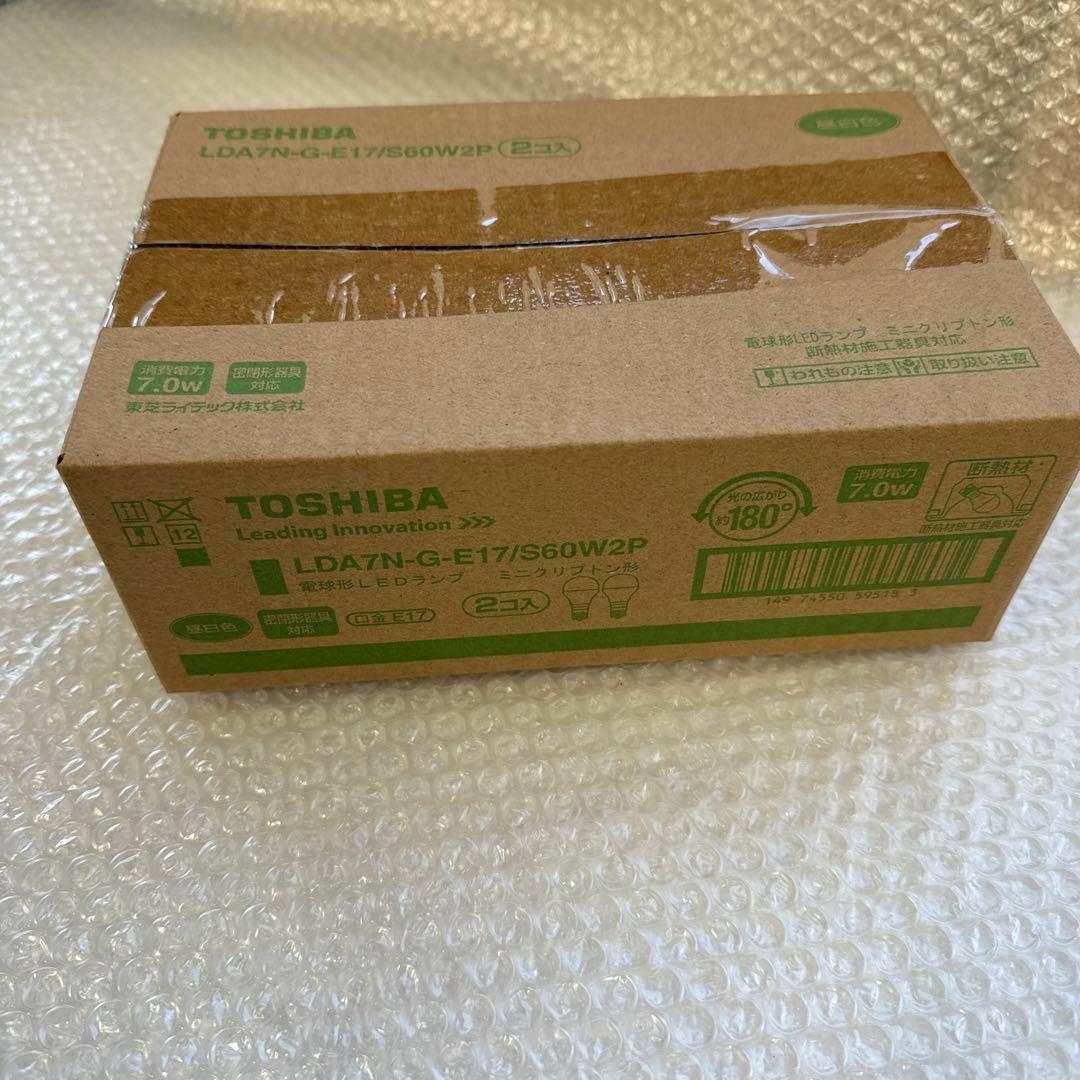 120個　新品未開封　TOSHIBA LDA7N-G-E17/S60W2P
