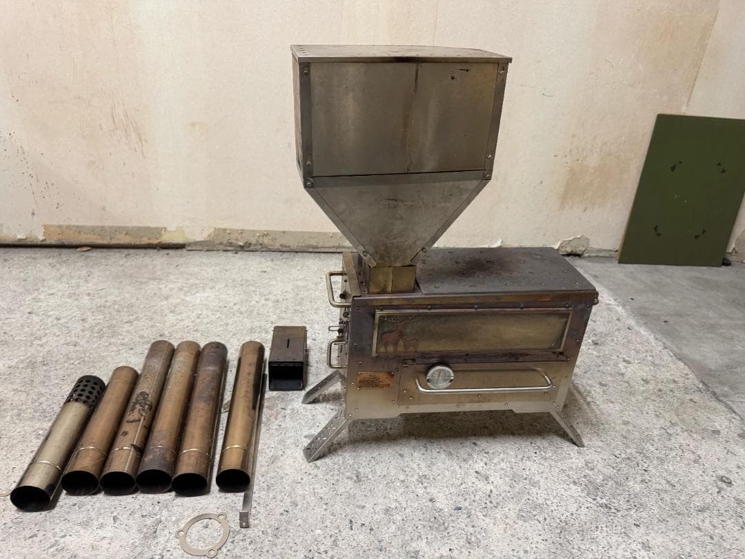 GREEN STOVE hori3 ペレット＆薪ストーブ 専用収納バッグ付