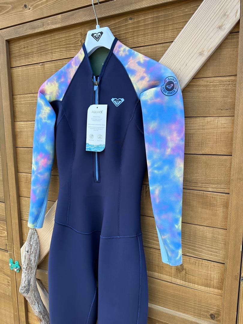 ROXY フルスーツ ウエットスーツ 2mmフロントジップ Mサイズ