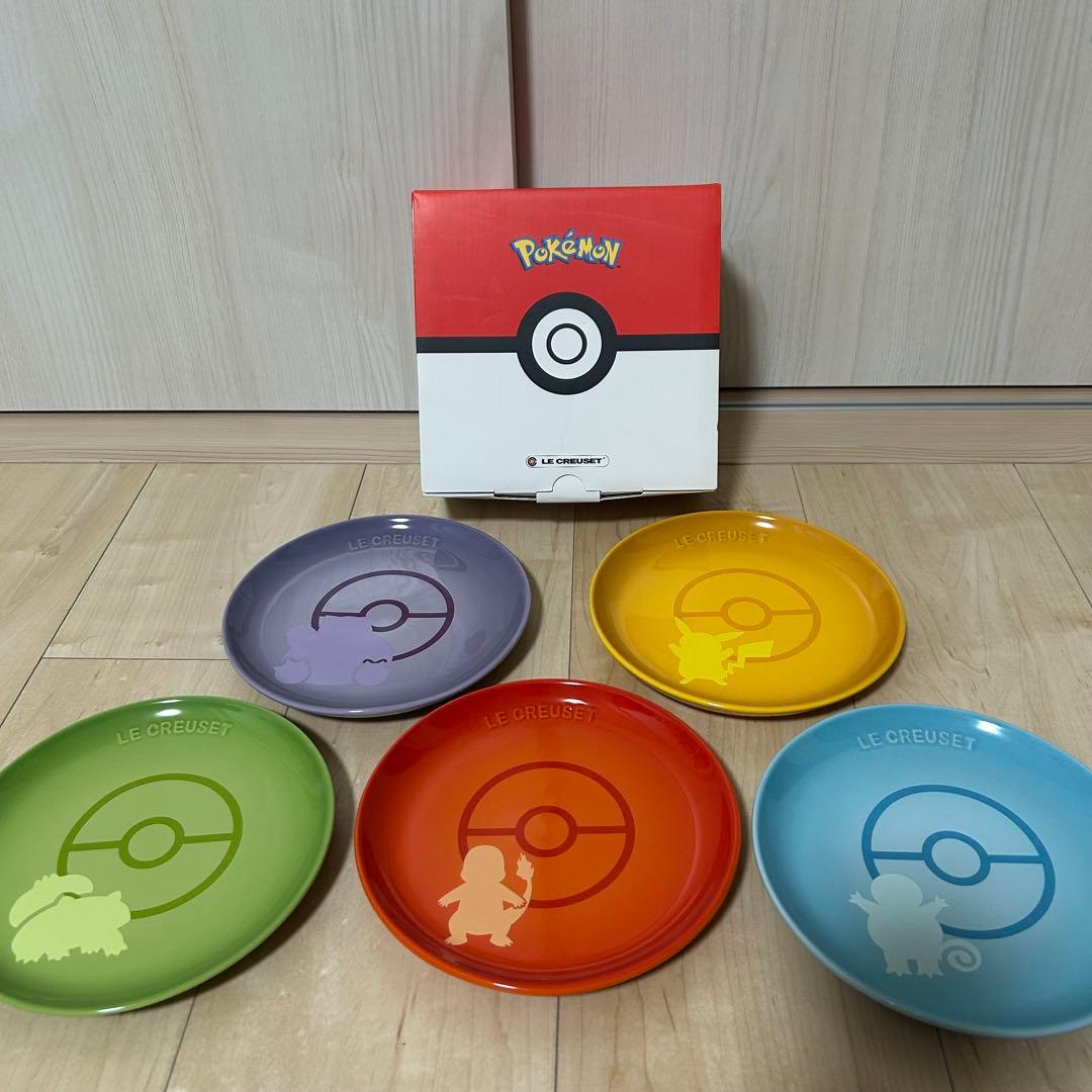 LE CREUSET ポケモン プレート 5枚セット