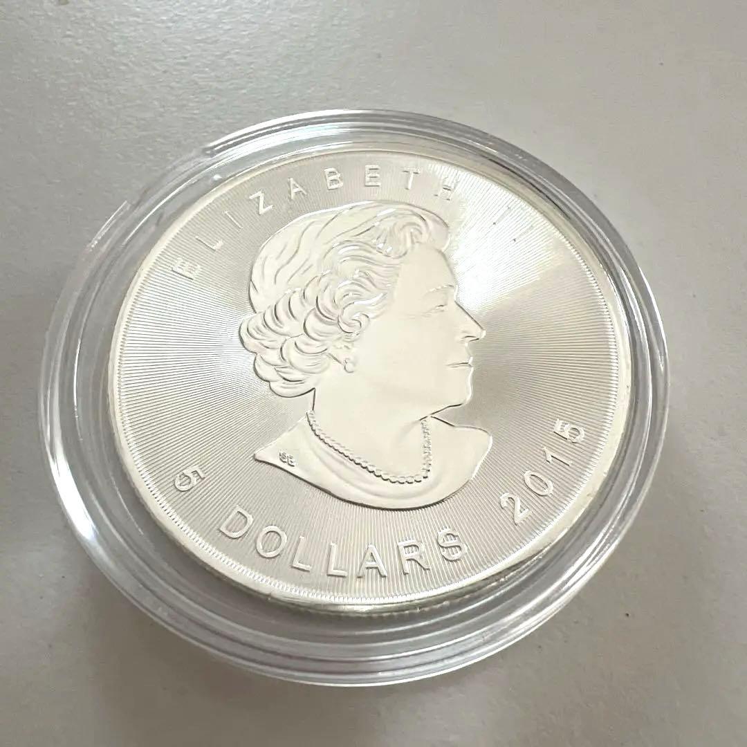 晩酌さま専用　メイプルリーフ銀貨1オンス　純銀　2015
